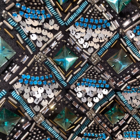 Jeweled Mini Skirt - Picture 4 of 5